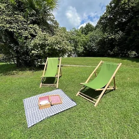 Charming In Private Park Near Crystal-clear Monate Apartament *
