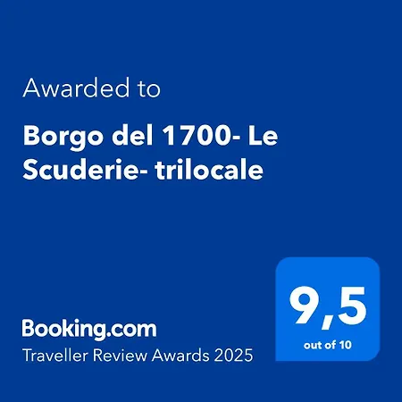 아파트 Borgo Del 1700- Le Scuderie- Trilocale