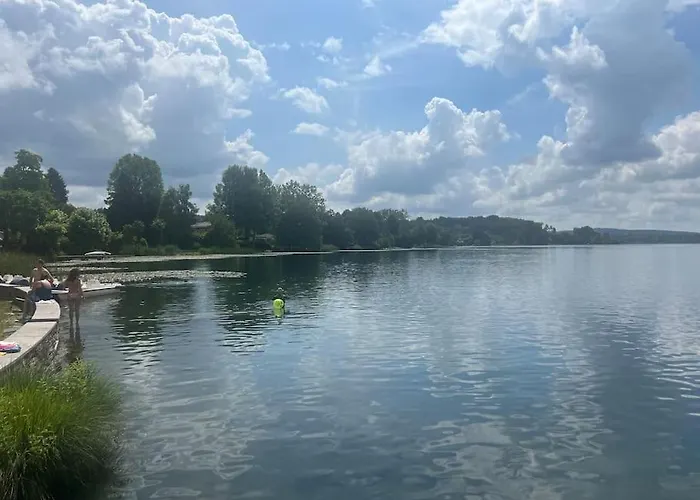 Charming In Private Park Near Crystal-clear Monate